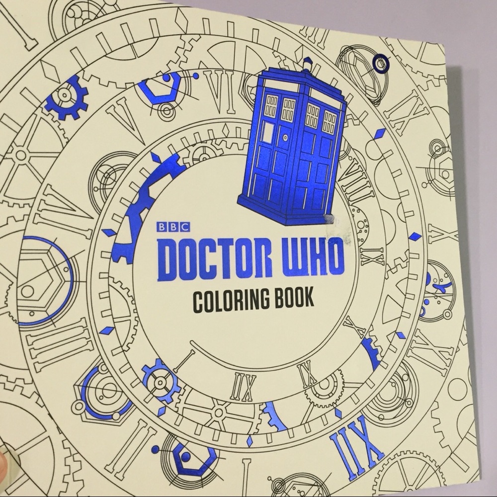 🆕 Doctor Who Coloring Book - Picture 2 of 10